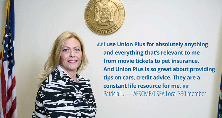 Justice Served: State of New York Tenth Judicial District AFSCME/CSEA Member Wins Union Plus Referral Contest